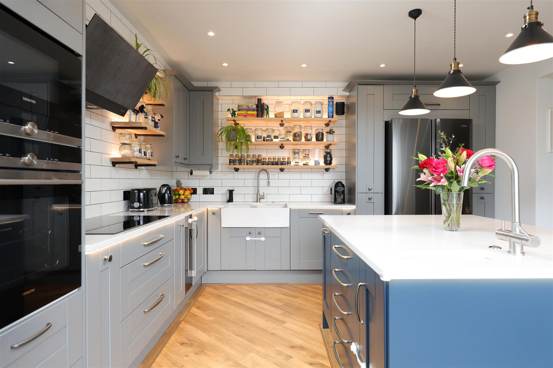 Custom Kitchen Shelving